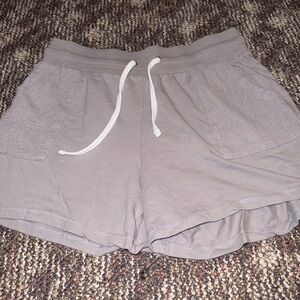 Women's Athletic Shorts in Gray
